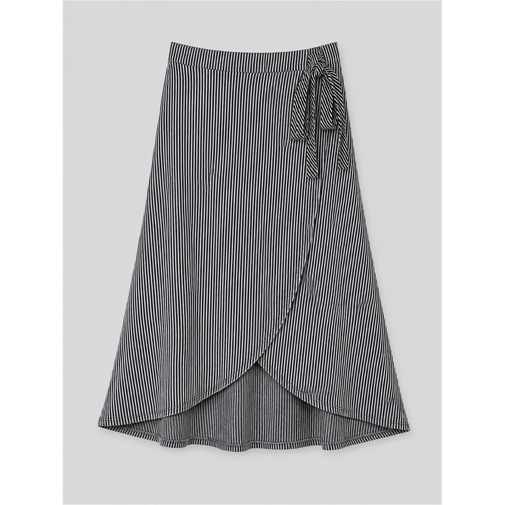 Womens Bohemian Midi Skirt Medium Beachy Euro Summer Coastal Festival Nautical